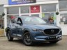 USED 2019 69 MAZDA CX-5 2.0 SE-L NAV PLUS 5d 163 BHP Finished in ETERNAL BLUE PEARL with contrasting Dark Grey cloth trim. This Mazda really is one of the best large family cars to drive. The Mazda CX-5's smart exterior is mirrored by its well-equipped cabin. Features include, Sat Nav, DAB Radio, B/Tooth, Front and Rear Park Sensors and much more. Just serviced and still under Mazda Warranty.