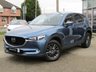 USED 2019 69 MAZDA CX-5 2.0 SE-L NAV PLUS 5d 163 BHP Finished in ETERNAL BLUE PEARL with contrasting Dark Grey cloth trim. This Mazda really is one of the best large family cars to drive. The Mazda CX-5's smart exterior is mirrored by its well-equipped cabin. Features include, Sat Nav, DAB Radio, B/Tooth, Front and Rear Park Sensors and much more. Just serviced and still under Mazda Warranty.