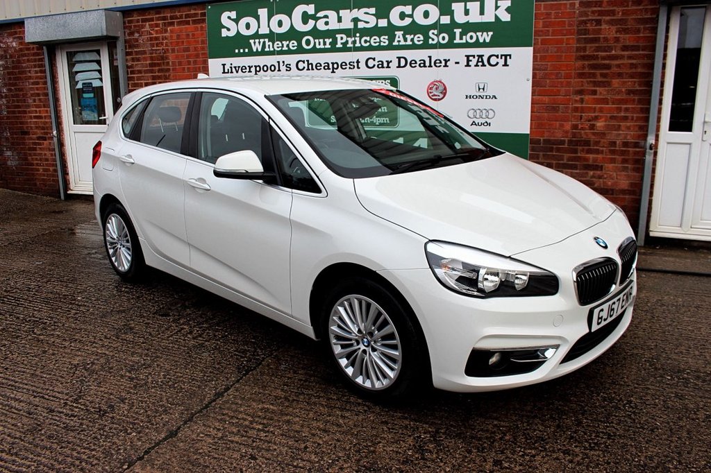 2017 67 BMW 2 SERIES 2.0 218D LUXURY ACTIVE TOURER 5d AUTO 148 BHP