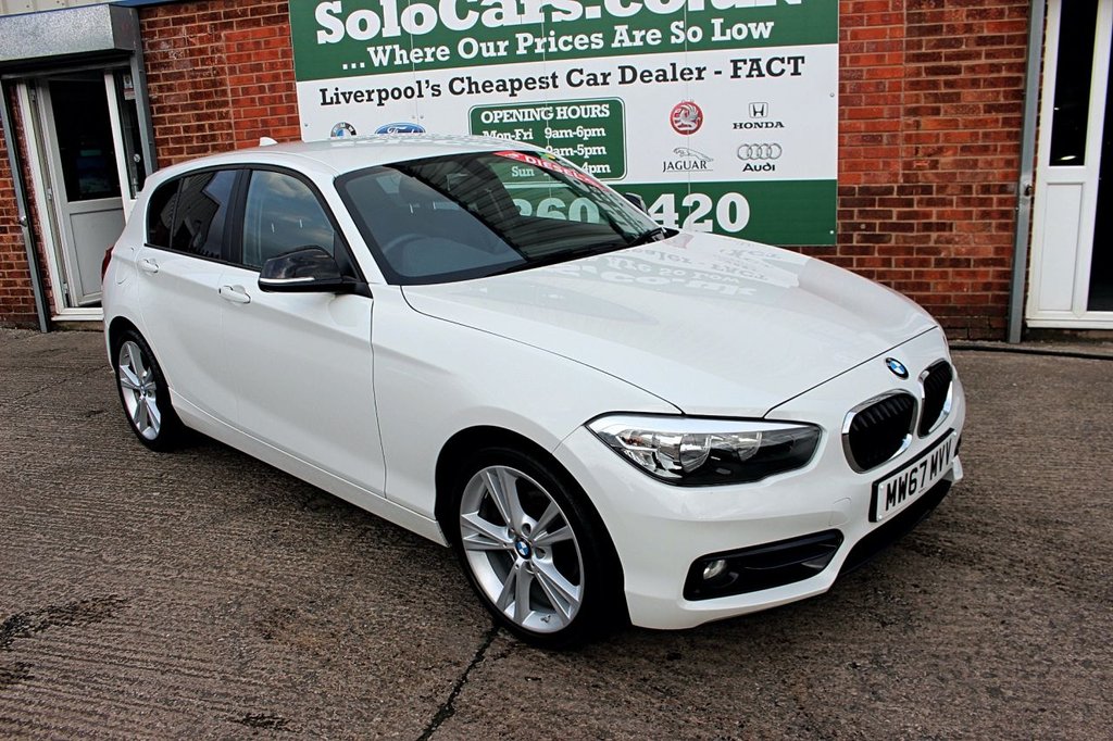 2017 67 BMW 1 SERIES 2.0 118D SPORT 5d AUTO 147 BHP