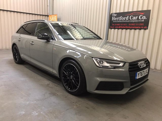2017 67 Audi A4 3.0 AVANT TDI BLACK EDITION 5d 215 BHP