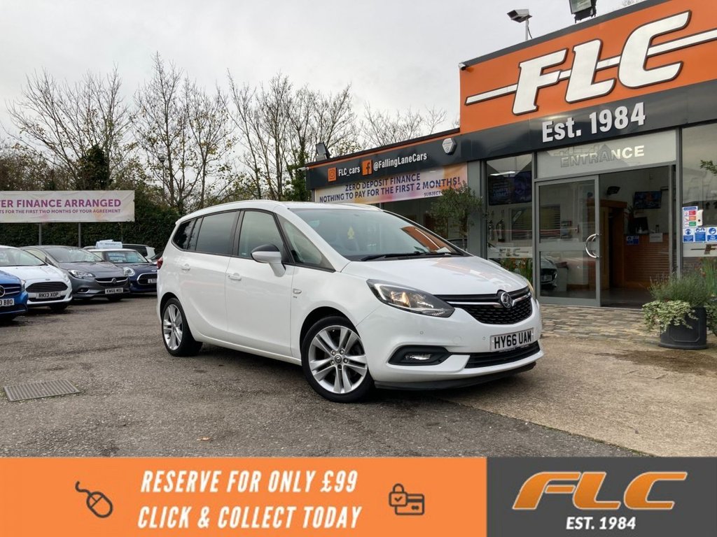 View our VAUXHALL ZAFIRA TOURER