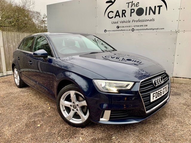 2016 66 Audi A3 1.4 TFSI SPORT 5d 148 BHP