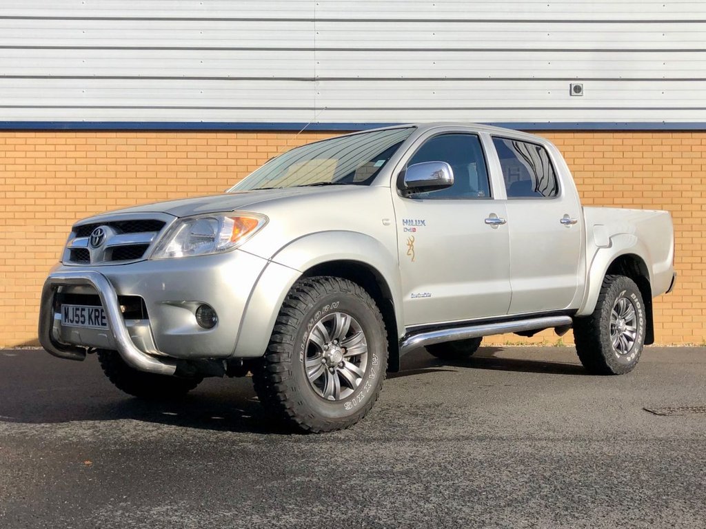 USED 2006 55 TOYOTA HI-LUX INVINCIBLE // PICK UP // SWB // 4X4 // DCP // 2.5L 103 BHP // PX swap 