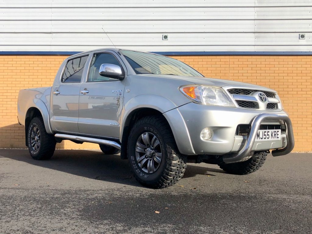 USED 2006 55 TOYOTA HI-LUX INVINCIBLE // PICK UP // SWB // 4X4 // DCP // 2.5L 103 BHP // PX swap 