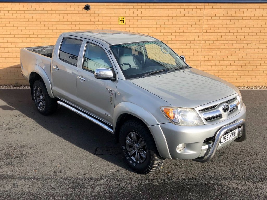 USED 2006 55 TOYOTA HI-LUX INVINCIBLE // PICK UP // SWB // 4X4 // DCP // 2.5L 103 BHP // PX swap 