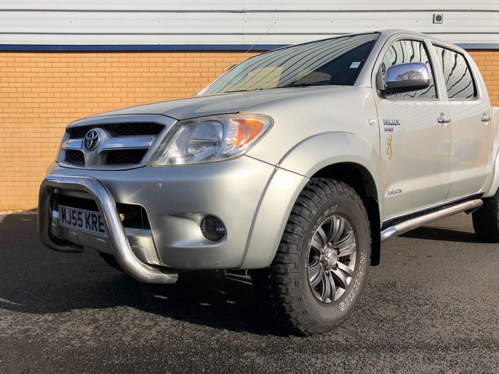 USED 2006 55 TOYOTA HI-LUX INVINCIBLE // PICK UP // SWB // 4X4 // DCP // 2.5L 103 BHP // PX swap 