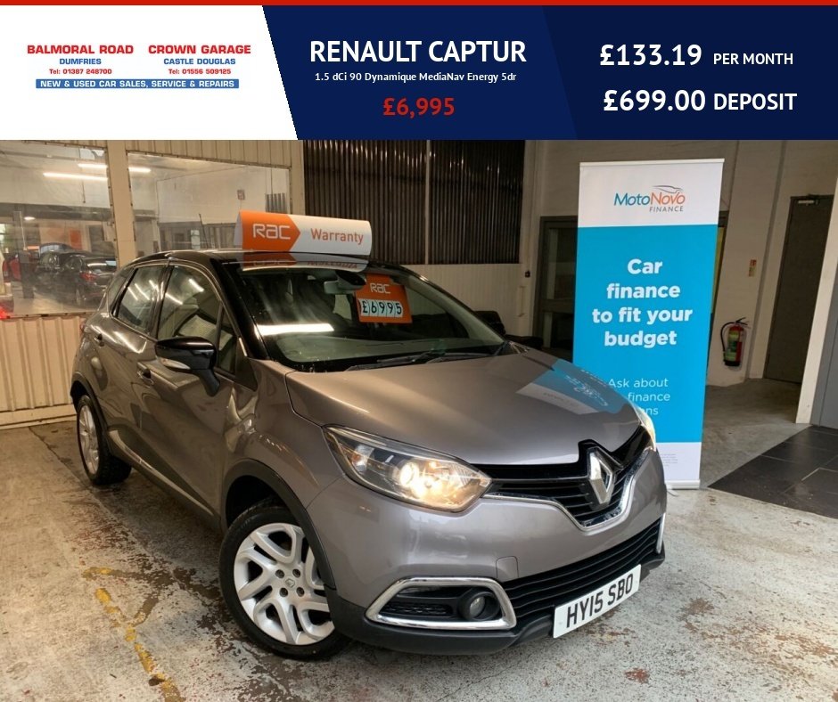 View our RENAULT CAPTUR