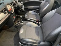 USED 2013 62 MINI CONVERTIBLE 1.6 COOPER D 2d 112 BHP 1 former owner  49502 miles, Midnight black metallic cloth / leather combination interior