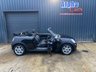USED 2013 62 MINI CONVERTIBLE 1.6 COOPER D 2d 112 BHP 1 former owner  49502 miles, Midnight black metallic cloth / leather combination interior