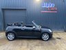 USED 2013 62 MINI CONVERTIBLE 1.6 COOPER D 2d 112 BHP 1 former owner  49502 miles, Midnight black metallic cloth / leather combination interior