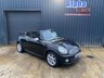 USED 2013 62 MINI CONVERTIBLE 1.6 COOPER D 2d 112 BHP 1 former owner  49502 miles, Midnight black metallic cloth / leather combination interior