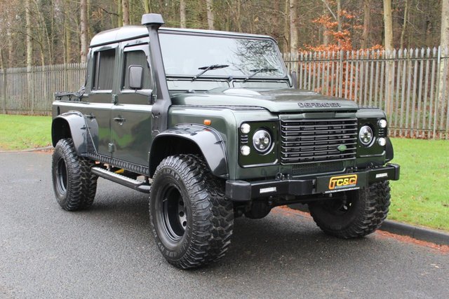 2001 51 LAND ROVER DEFENDER 2.5 110 TD5 COUNTY DOUBLE CAB LWB 4d 120 BHP