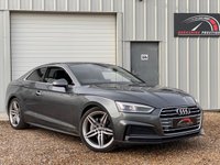 USED 2017 66 AUDI A5 2.0 TDI S LINE 2d 188 BHP S LINE+HEATED SEATS+SAT NAV