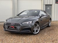 USED 2017 66 AUDI A5 2.0 TDI S LINE 2d 188 BHP S LINE+HEATED SEATS+SAT NAV