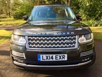 USED 2014 14 LAND ROVER RANGE ROVER 4.4 SDV8 VOGUE SE 5d AUTO 339 BHP 1 OWNER+LANDROVER/FULL L/R/SPECIALIST SERVICE HISTORY GREAT CONDITION FOR THE MILEAGE AND YEAR,, MASSIVE ENGINE SERVICE RECENTLY CARRIED OUT
