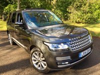 USED 2014 14 LAND ROVER RANGE ROVER 4.4 SDV8 VOGUE SE 5d AUTO 339 BHP 1 OWNER+LANDROVER/FULL L/R/SPECIALIST SERVICE HISTORY GREAT CONDITION FOR THE MILEAGE AND YEAR,, MASSIVE ENGINE SERVICE RECENTLY CARRIED OUT