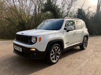 USED 2017 17 JEEP RENEGADE 1.4 NIGHT EAGLE II 5d 138 BHP ZERO DEPOSIT FINANCE AVAILABLE