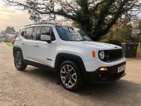 USED 2017 17 JEEP RENEGADE 1.4 NIGHT EAGLE II 5d 138 BHP ZERO DEPOSIT FINANCE AVAILABLE