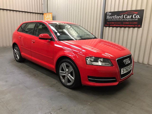2010 60 Audi A3 1.6 SPORTBACK MPI TECHNIK 5d 101 BHP