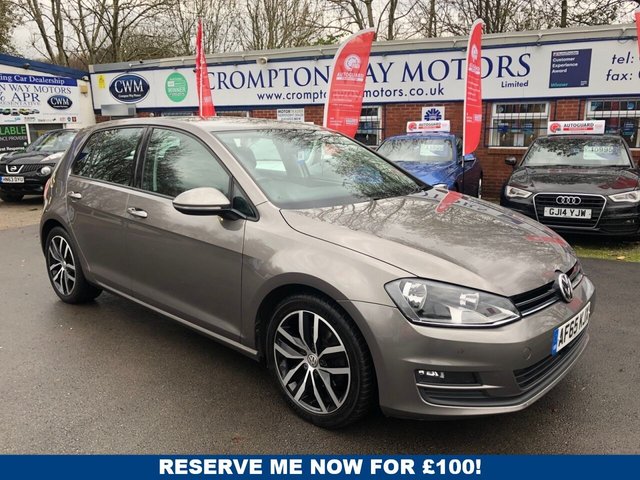 2015 65 VOLKSWAGEN GOLF 1.6 MATCH TDI BLUEMOTION TECHNOLOGY 5d 109 BHP