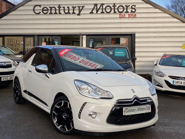 2013 63 Citroen DS3 1.6 E-HDI DSport Plus 3dr - LEATHER