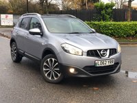 USED 2013 62 NISSAN QASHQAI 1.5 N-TEC PLUS DCI 5d 110 BHP FULL SH+CAMERA+360 VIEW+FOLDING MIR
