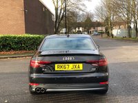 USED 2017 67 AUDI A4 2.0 TDI QUATTRO S LINE 4d 188 BHP 4X4 QUATTRO S LINE+APPLE CAR PLAY