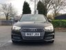 USED 2017 67 AUDI A4 2.0 TDI QUATTRO S LINE 4d 188 BHP 4X4 QUATTRO S LINE+APPLE CAR PLAY