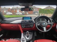 USED 2013 63 BMW 4 SERIES 3.0 435D XDRIVE M SPORT 2d 309 BHP M-PERFORMANCE BODYKIT++ CORAL RED LEATHER ++