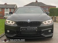 USED 2013 63 BMW 4 SERIES 3.0 435D XDRIVE M SPORT 2d 309 BHP M-PERFORMANCE BODYKIT++ CORAL RED LEATHER ++