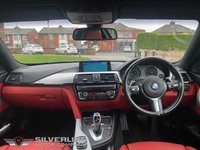 USED 2013 63 BMW 4 SERIES 3.0 435D XDRIVE M SPORT 2d 309 BHP M-PERFORMANCE BODYKIT++ CORAL RED LEATHER ++