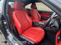 USED 2013 63 BMW 4 SERIES 3.0 435D XDRIVE M SPORT 2d 309 BHP M-PERFORMANCE BODYKIT++ CORAL RED LEATHER ++
