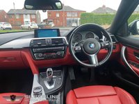 USED 2013 63 BMW 4 SERIES 3.0 435D XDRIVE M SPORT 2d 309 BHP M-PERFORMANCE BODYKIT++ CORAL RED LEATHER ++
