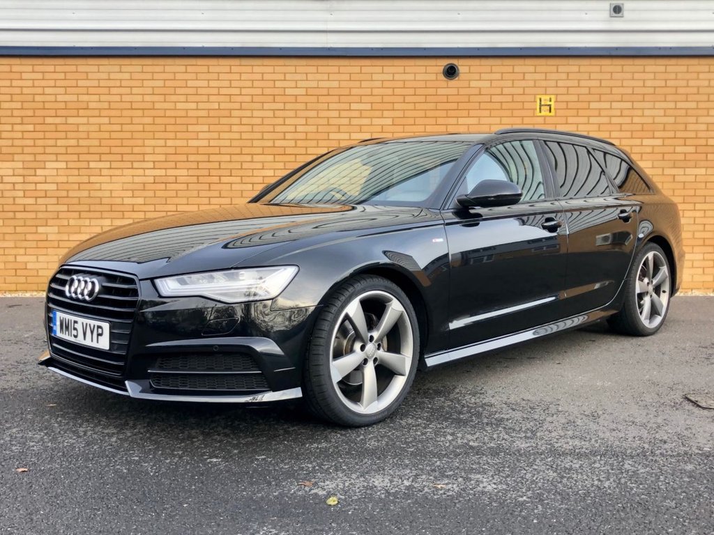 USED 2015 15 AUDI A6 AVANT // 2.0L TDI // ULTRA BLACK EDITION // 188 BHP // Px swap 