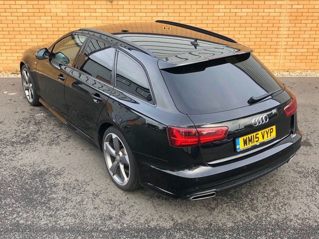 USED 2015 15 AUDI A6 AVANT // 2.0L TDI // ULTRA BLACK EDITION // 188 BHP // Px swap 