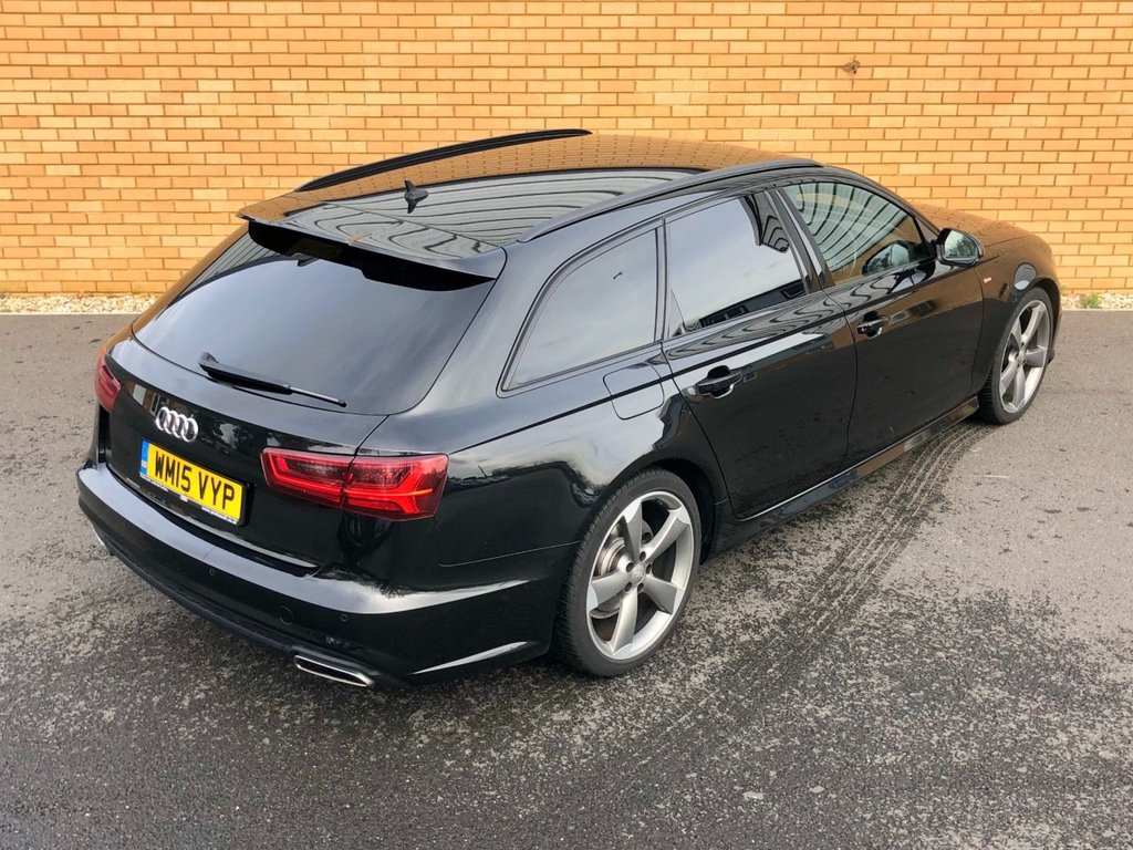 USED 2015 15 AUDI A6 AVANT // 2.0L TDI // ULTRA BLACK EDITION // 188 BHP // Px swap 