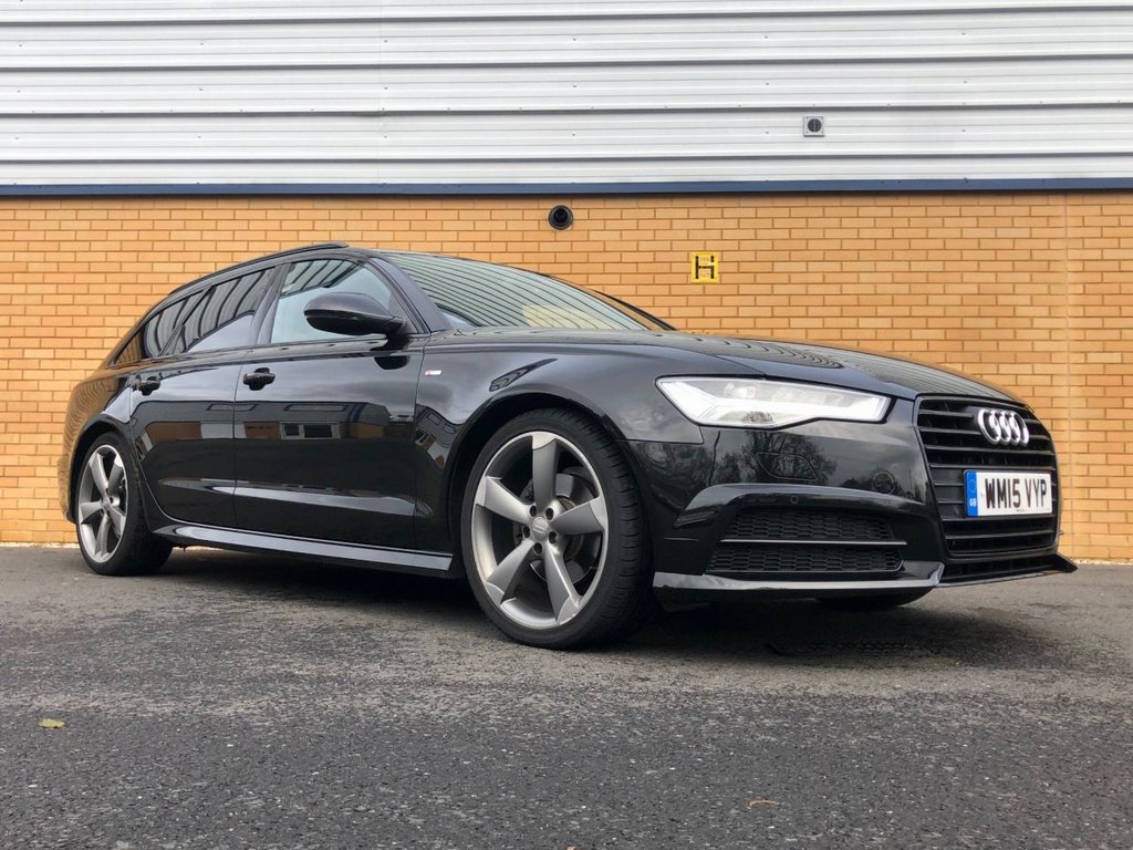 USED 2015 15 AUDI A6 AVANT // 2.0L TDI // ULTRA BLACK EDITION // 188 BHP // Px swap 