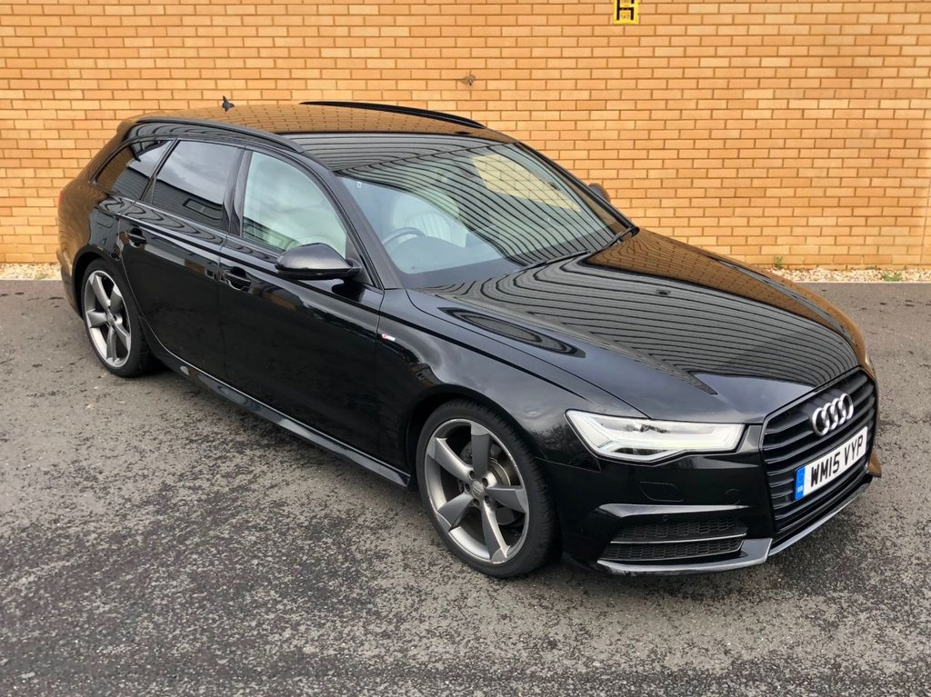 USED 2015 15 AUDI A6 AVANT // 2.0L TDI // ULTRA BLACK EDITION // 188 BHP // Px swap 