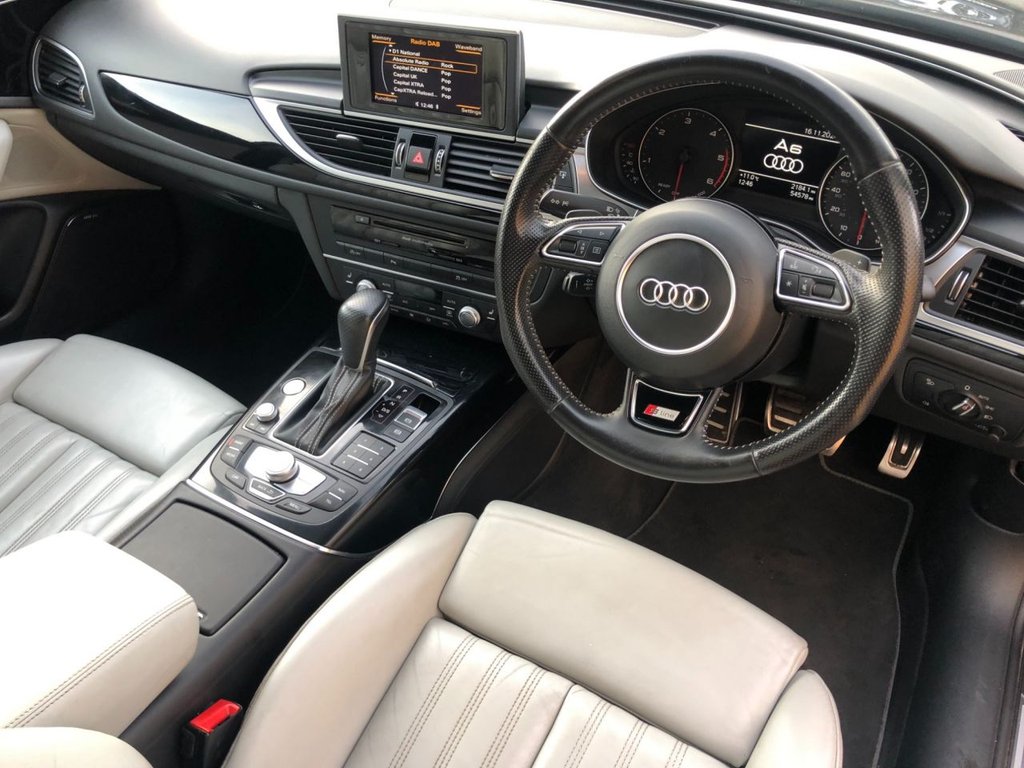 USED 2015 15 AUDI A6 AVANT // 2.0L TDI // ULTRA BLACK EDITION // 188 BHP // Px swap 