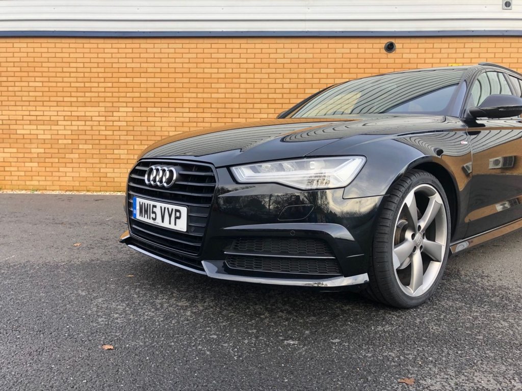 USED 2015 15 AUDI A6 AVANT // 2.0L TDI // ULTRA BLACK EDITION // 188 BHP // Px swap 