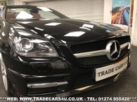 USED 2013 63 MERCEDES-BENZ SLK MERCEDES SLK250 CDI AMG SPORT 7G-TRON PLUS BLACK CONVERTIBLE FREE UK DELIVERY*VIDEO AVAILABLE* FINANCE ARRANGED* PART EX*HPI CLEAR