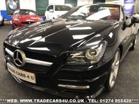 USED 2013 63 MERCEDES-BENZ SLK MERCEDES SLK250 CDI AMG SPORT 7G-TRON PLUS BLACK CONVERTIBLE FREE UK DELIVERY*VIDEO AVAILABLE* FINANCE ARRANGED* PART EX*HPI CLEAR