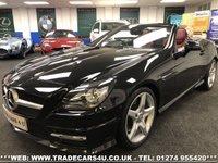 USED 2013 63 MERCEDES-BENZ SLK MERCEDES SLK250 CDI AMG SPORT 7G-TRON PLUS BLACK CONVERTIBLE FREE UK DELIVERY*VIDEO AVAILABLE* FINANCE ARRANGED* PART EX*HPI CLEAR