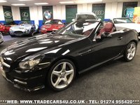 USED 2013 63 MERCEDES-BENZ SLK MERCEDES SLK250 CDI AMG SPORT 7G-TRON PLUS BLACK CONVERTIBLE FREE UK DELIVERY*VIDEO AVAILABLE* FINANCE ARRANGED* PART EX*HPI CLEAR