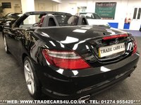 USED 2013 63 MERCEDES-BENZ SLK MERCEDES SLK250 CDI AMG SPORT 7G-TRON PLUS BLACK CONVERTIBLE FREE UK DELIVERY*VIDEO AVAILABLE* FINANCE ARRANGED* PART EX*HPI CLEAR