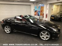 USED 2013 63 MERCEDES-BENZ SLK MERCEDES SLK250 CDI AMG SPORT 7G-TRON PLUS BLACK CONVERTIBLE FREE UK DELIVERY*VIDEO AVAILABLE* FINANCE ARRANGED* PART EX*HPI CLEAR