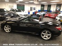USED 2013 63 MERCEDES-BENZ SLK MERCEDES SLK250 CDI AMG SPORT 7G-TRON PLUS BLACK CONVERTIBLE FREE UK DELIVERY*VIDEO AVAILABLE* FINANCE ARRANGED* PART EX*HPI CLEAR