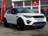 USED 2015 15 LAND ROVER DISCOVERY SPORT 2.2 SD4 HSE LUXURY 5d 190 BHP Finished in FUJI WHITE with contrasting Black HEATED LEATHER SEATS. This Discovery Sport is practical, incredible off road and a comfy SUV that has 7 Seats that will swallow your family and luggage. FEATURES include Panoramic Glass Roof, Electric Rear Boot, Heated Leather, Sat Nav, Reversing Camera, Park sensors Auto Parking and much more. Guy Salmon Land Rover Dealer serviced at 11441 miles, 38454 miles, 54545 miles, 65762 miles and at 79727 miles. 12 Months MOT.