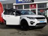 USED 2015 15 LAND ROVER DISCOVERY SPORT 2.2 SD4 HSE LUXURY 5d 190 BHP Finished in FUJI WHITE with contrasting Black HEATED LEATHER SEATS. This Discovery Sport is practical, incredible off road and a comfy SUV that has 7 Seats that will swallow your family and luggage. FEATURES include Panoramic Glass Roof, Electric Rear Boot, Heated Leather, Sat Nav, Reversing Camera, Park sensors Auto Parking and much more. Guy Salmon Land Rover Dealer serviced at 11441 miles, 38454 miles, 54545 miles, 65762 miles and at 79727 miles. 12 Months MOT.